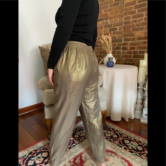 Gold Drawstring Jogger - Picture 2 of 2